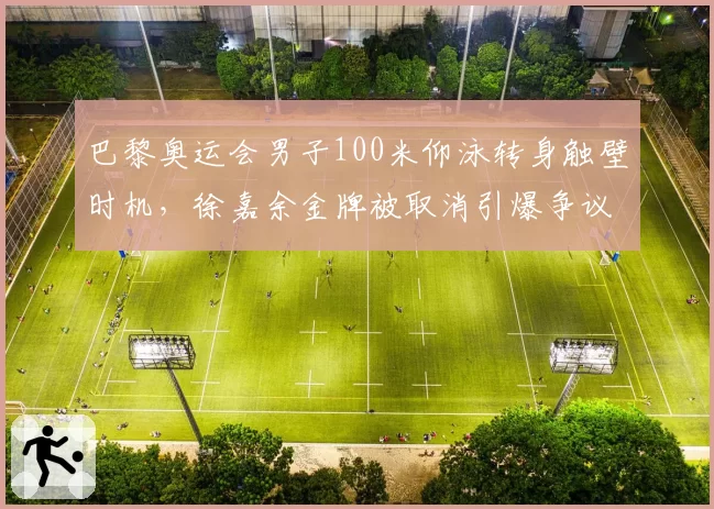 巴黎奥运会男子100米仰泳转身触壁时机，徐嘉余金牌被取消引爆争议